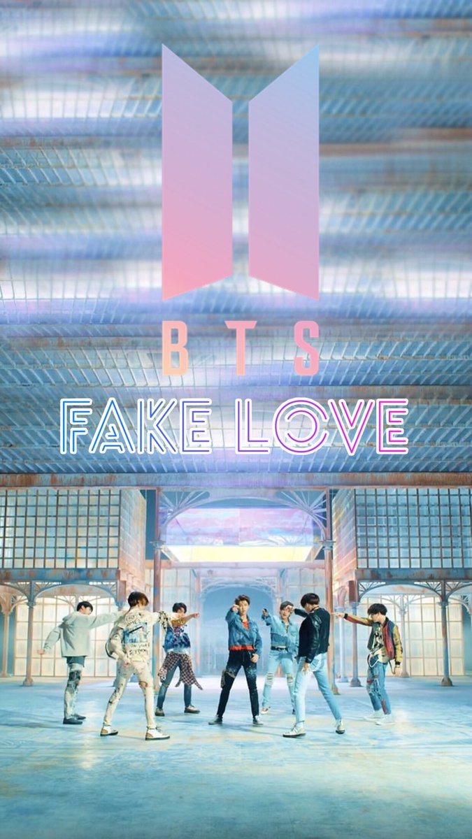 K pop Wallpapers Edits on BTS Fake Love Wallpaper Edit