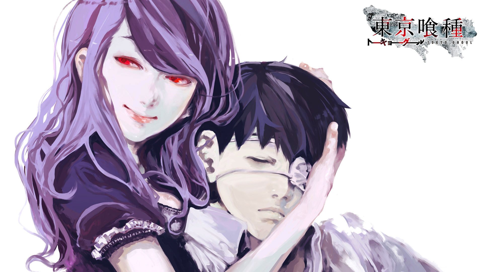 Tokyo Ghoul Rize And Ken Hd Wallpaper