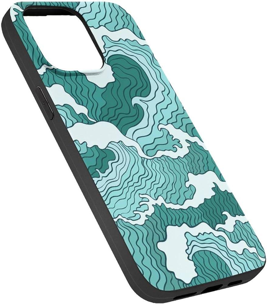 Amazoncom Surf Wave Wallpaper Phone Case Compatible for iPhone