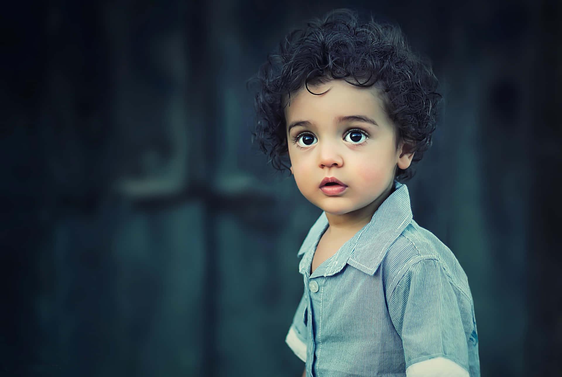 Download Baby Indian Boy With Curly Hair Picture