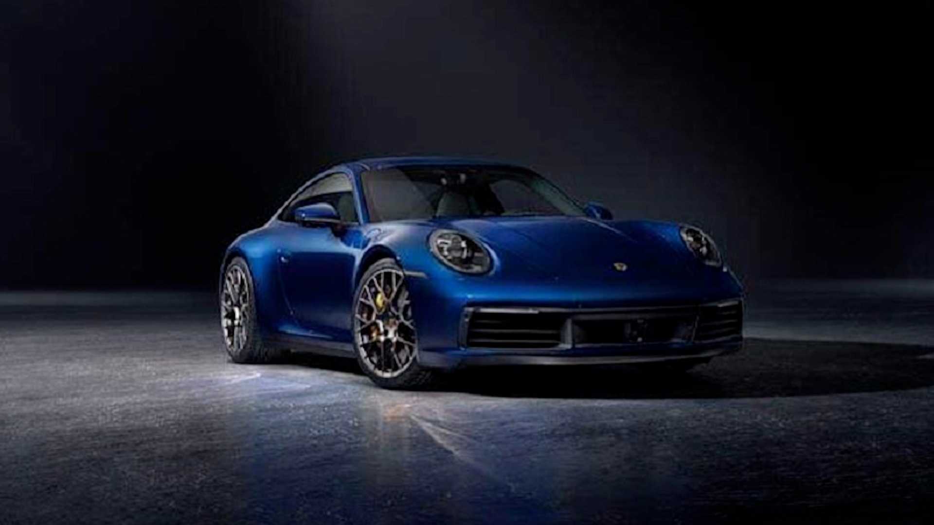 2020 Porsche 911 Images Leaked Ahead Official LA Debut