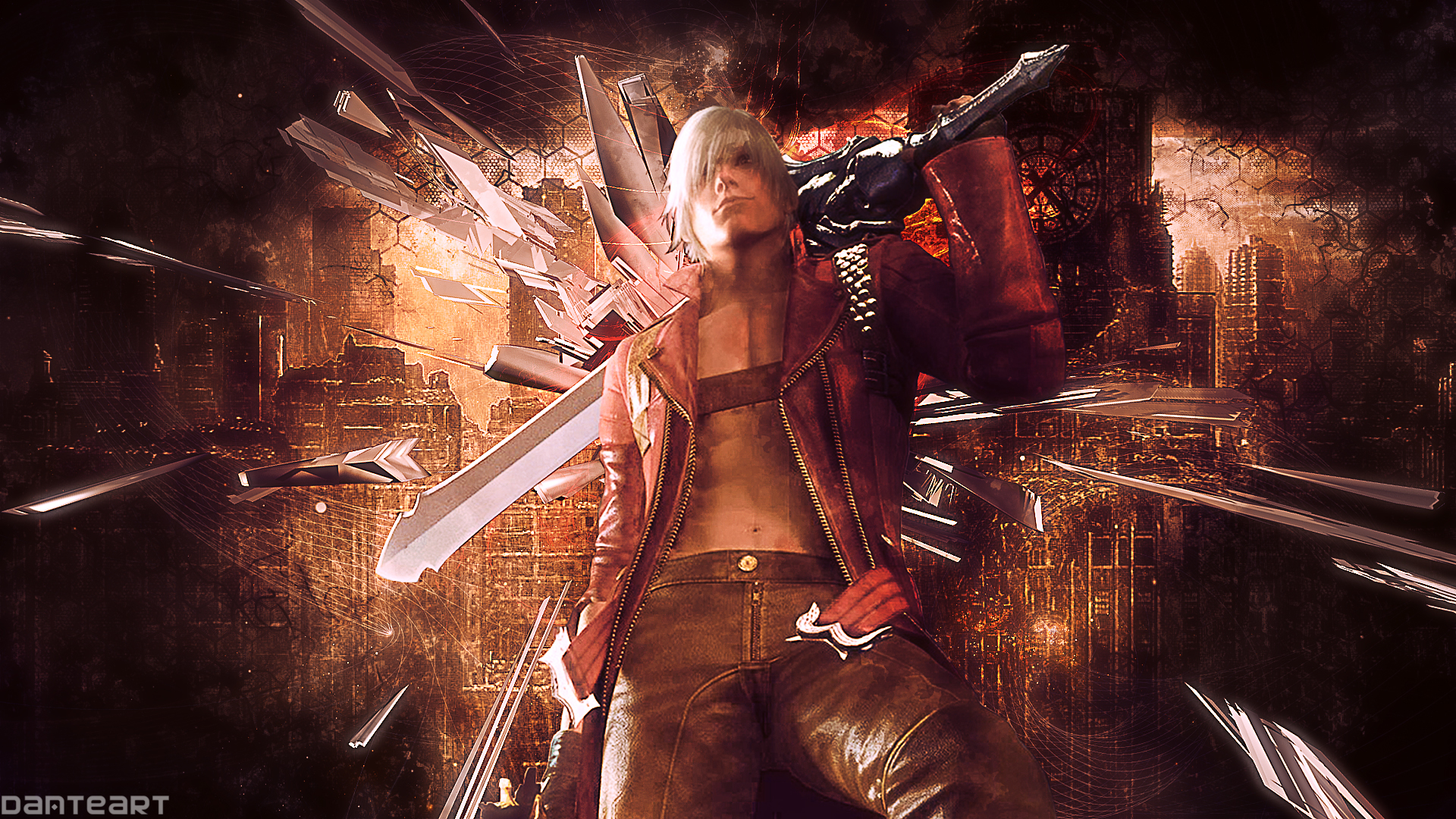 Devil May Cry Dante Wallpaper By Danteartwallpaper On