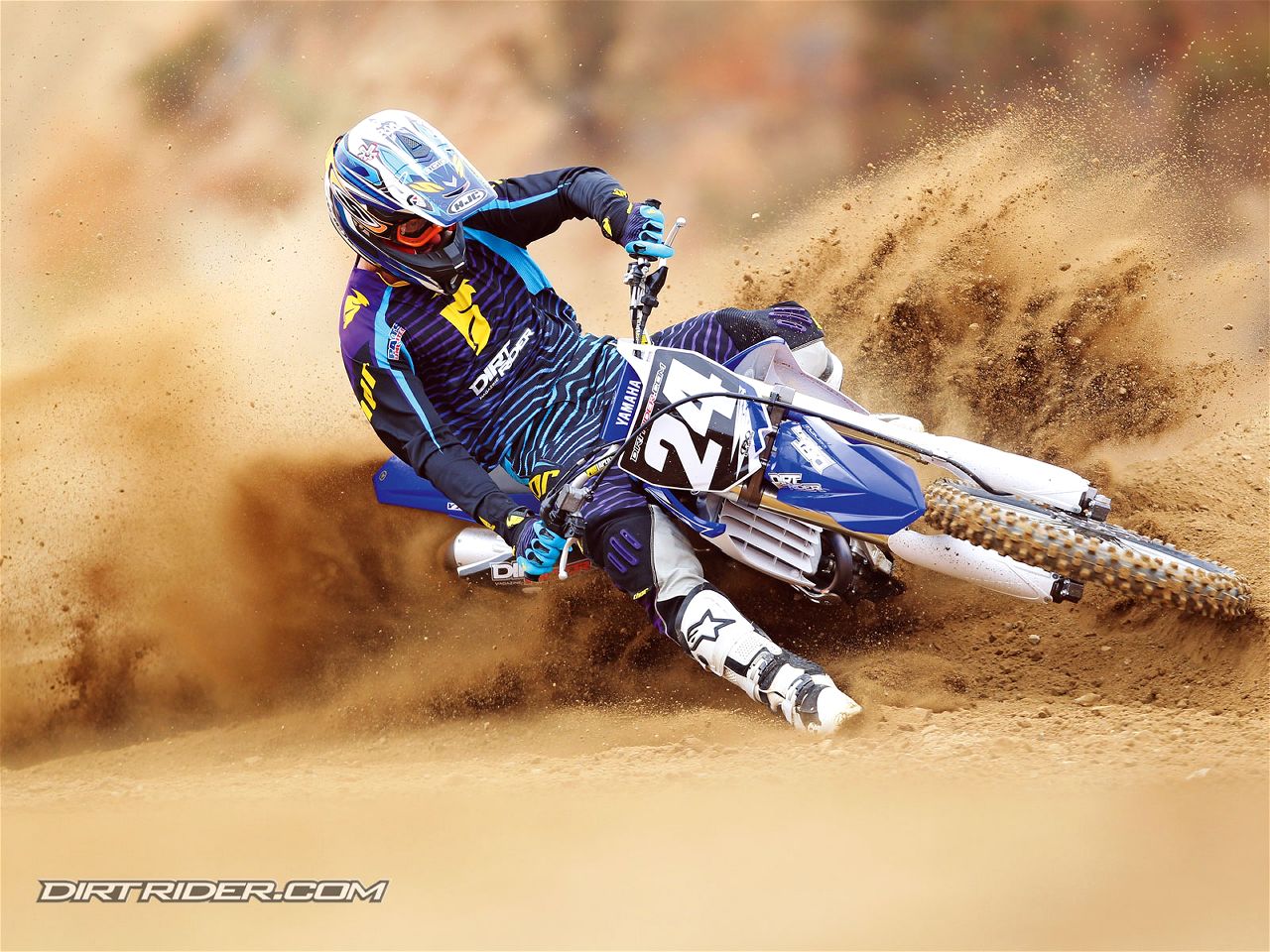 High Resolution Motocross Yamaha Dirt Bike Wallpaper HD Motorcycle
