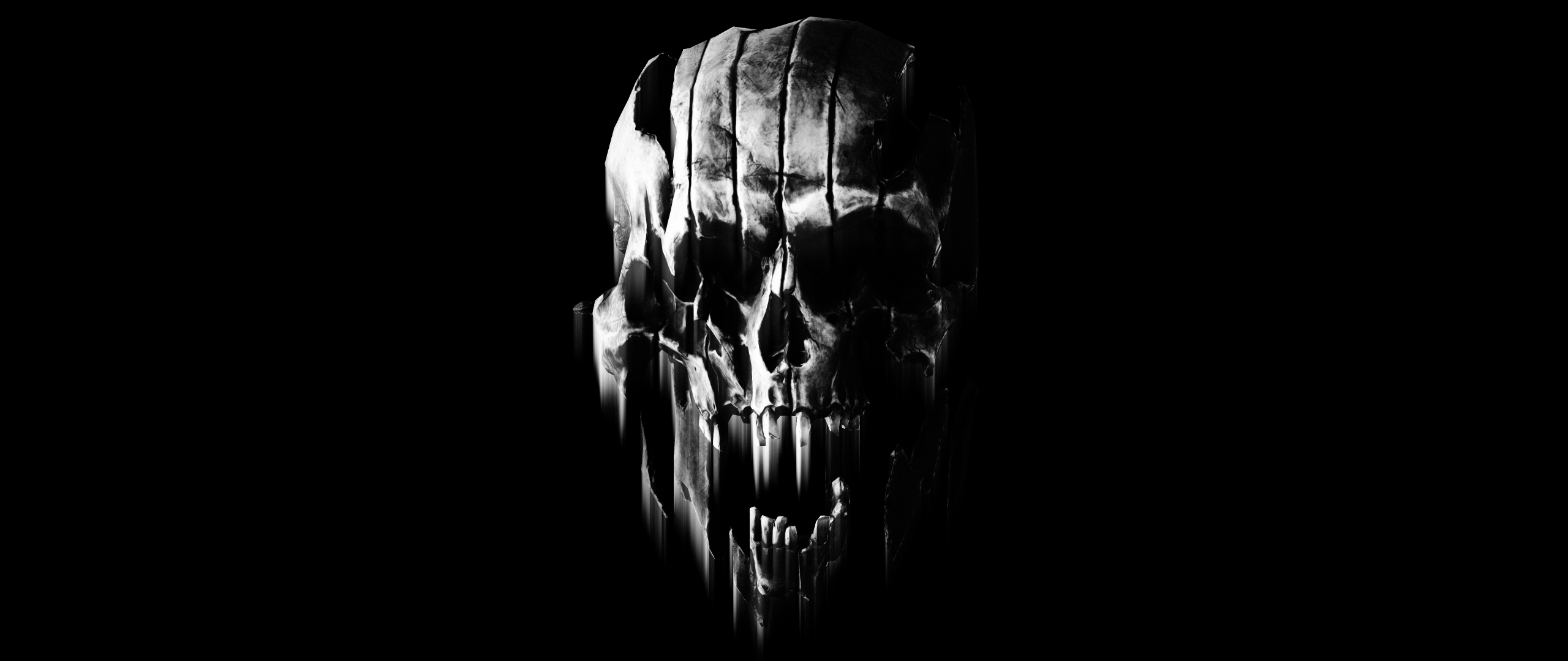Skull Wallpaper 4k Amoled Black