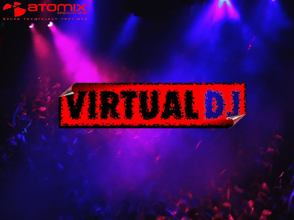 Virtual Dj Party Papel De Parede Sobre