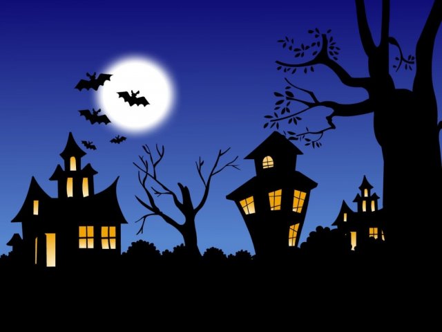 Halloween Night Desktop Wallpaper