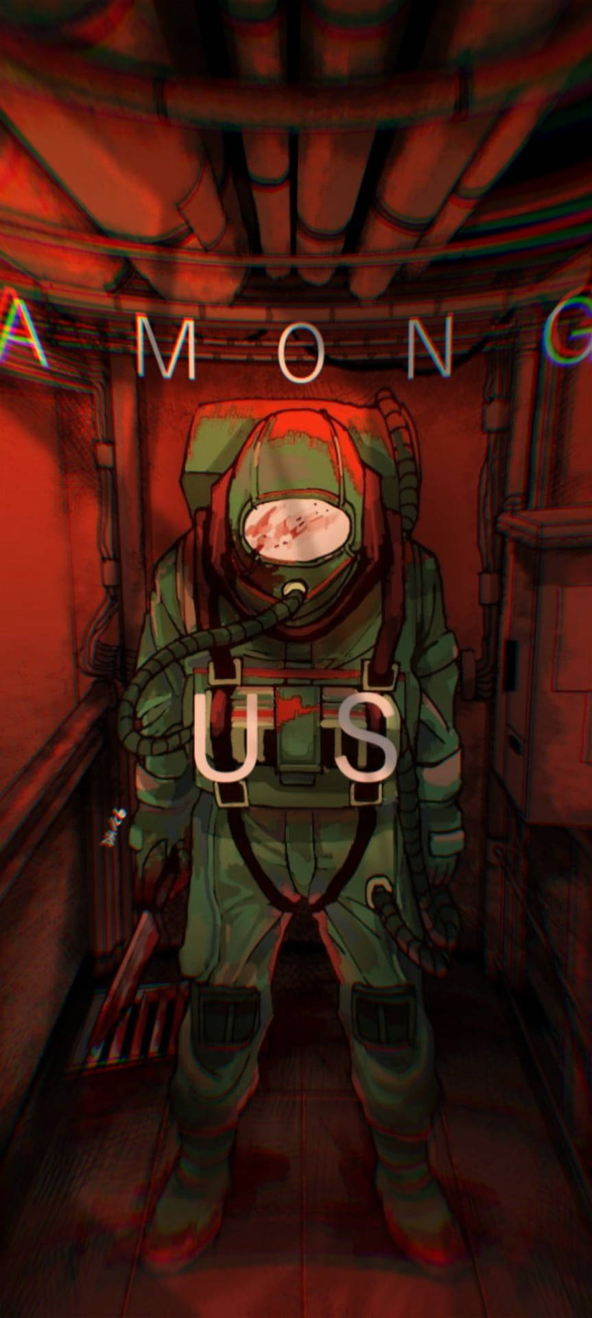 Among Us Aesthetic Wallpaper