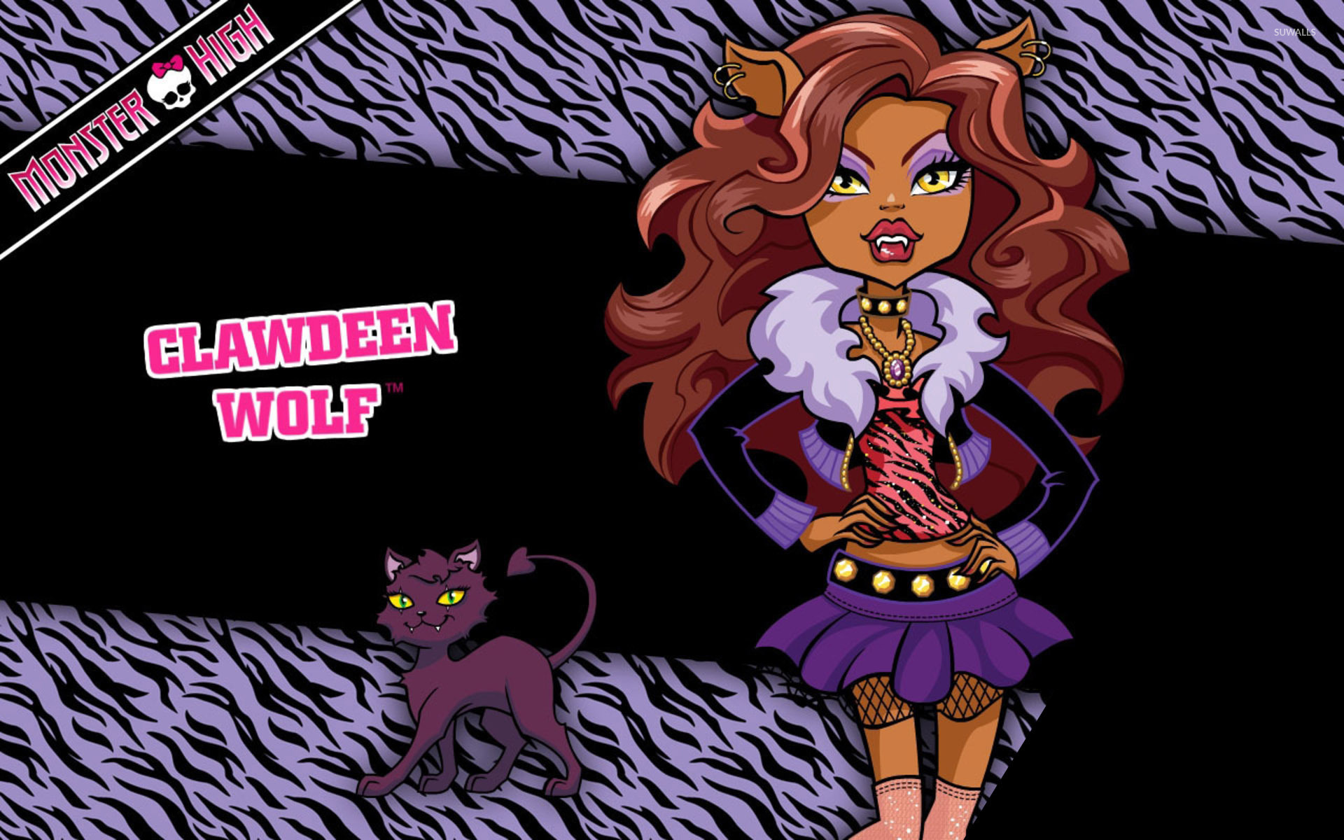 Clawdeen Wolf Monster High Wallpaper Game