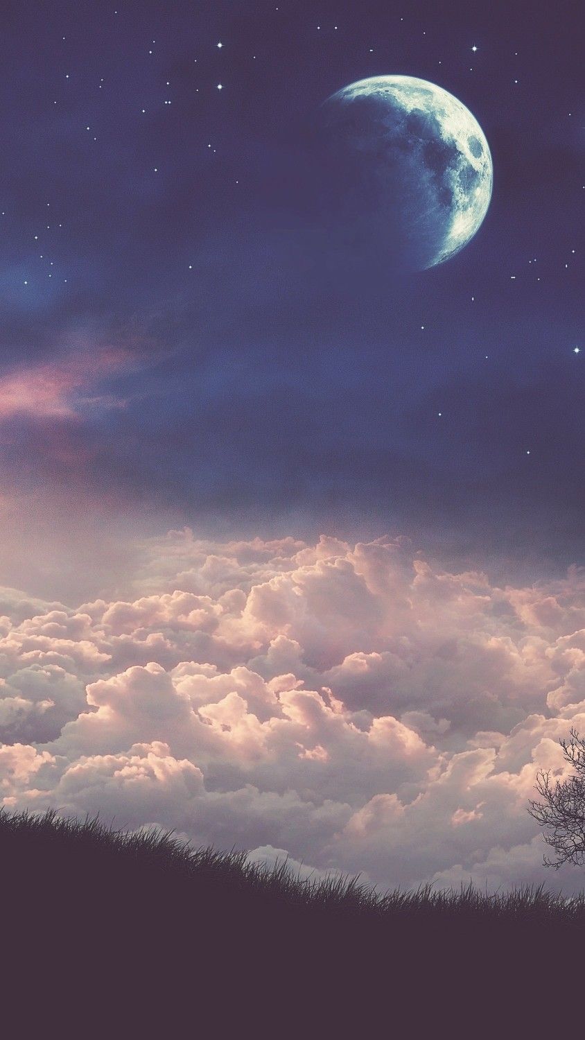 Stars And Moons Wallpaper For iPhone Artofit