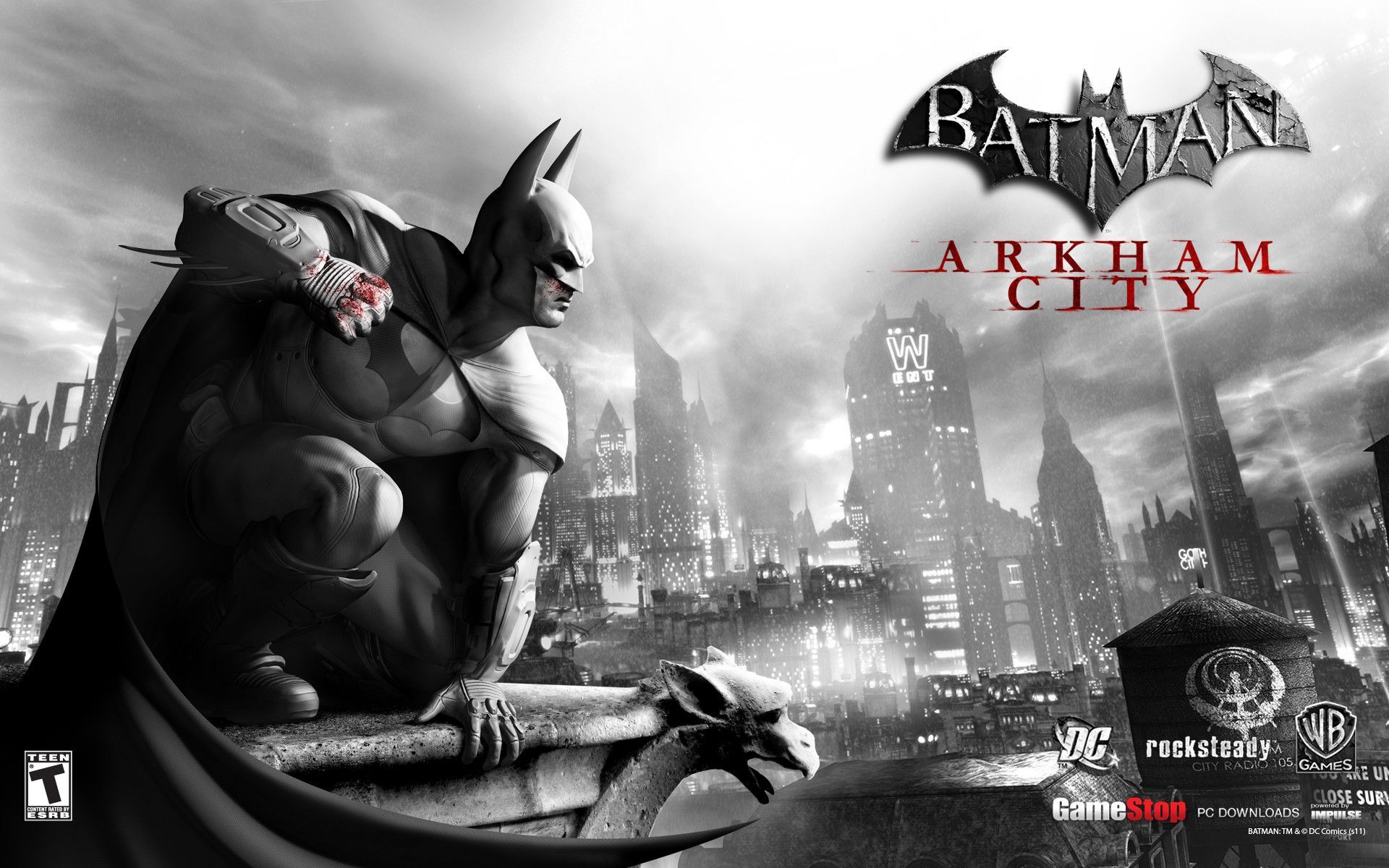 Batman Arkham City HD Wallpaper Background Image 1920x1200