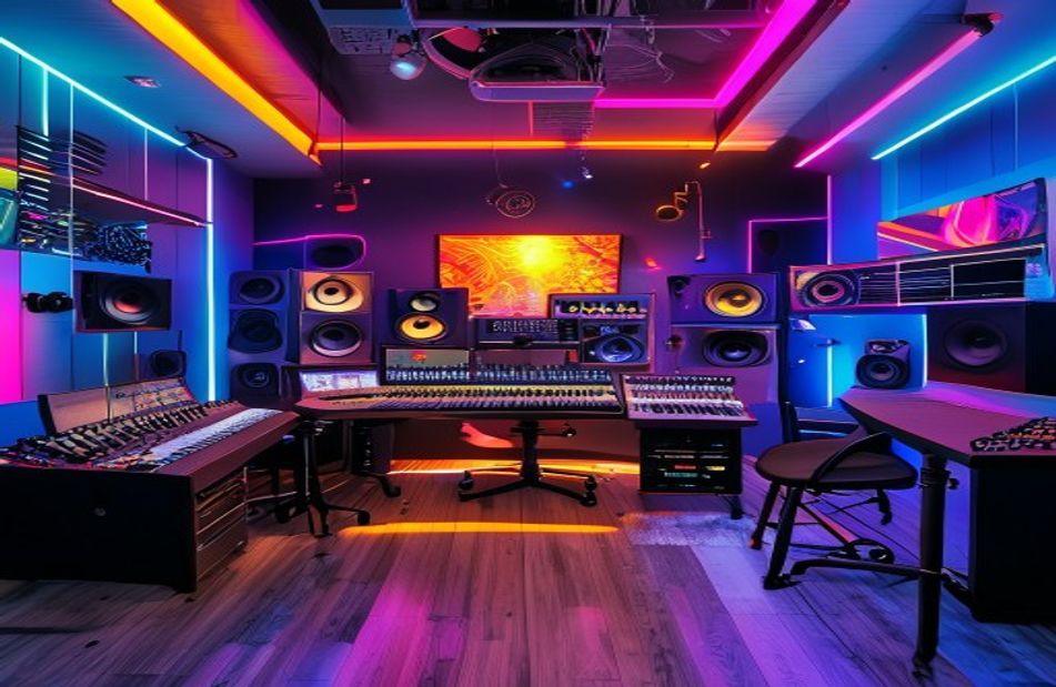 Music Recording Studio HD Wallpaper