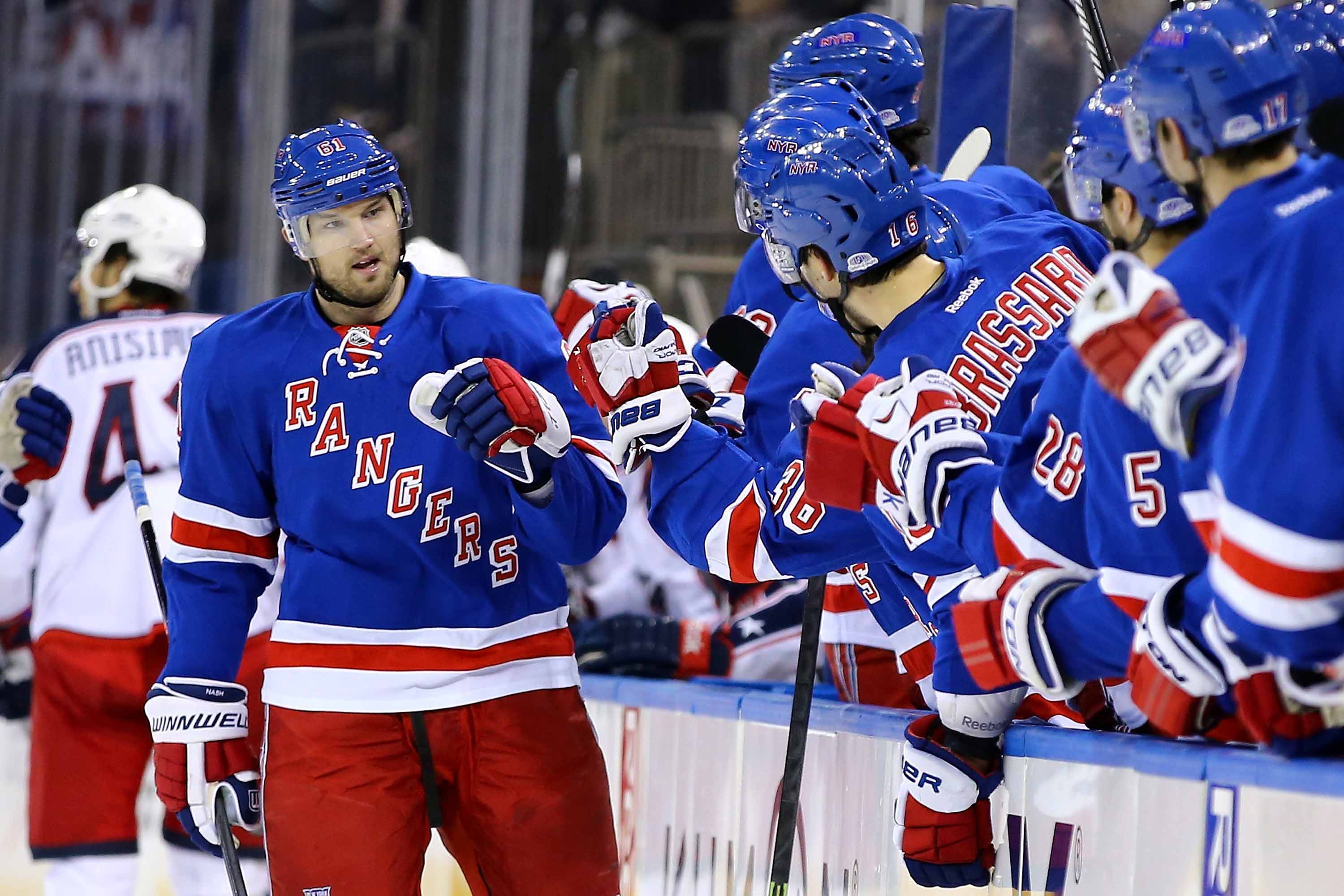 Rangers Need Olympian Nash To Be Elite Down The Stretch