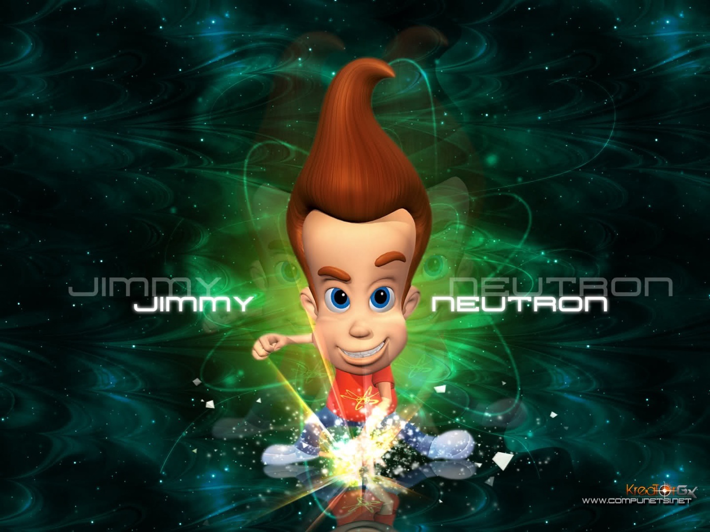 Jimmy Neutron Boy Cartoon Nice Wallpaper Movie