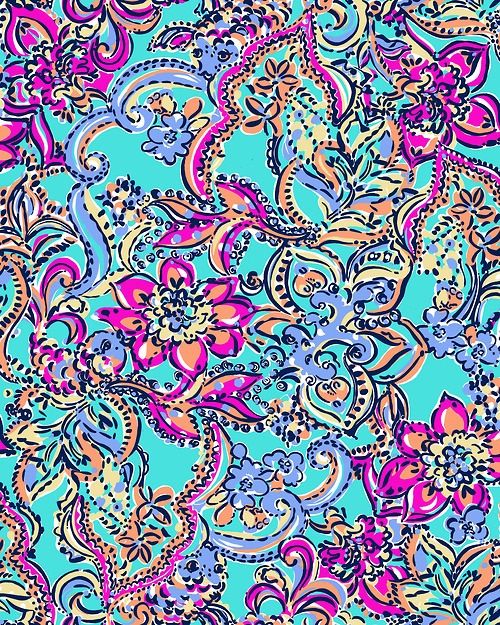 Wallpaper Lilly Prints Pulitzer Background