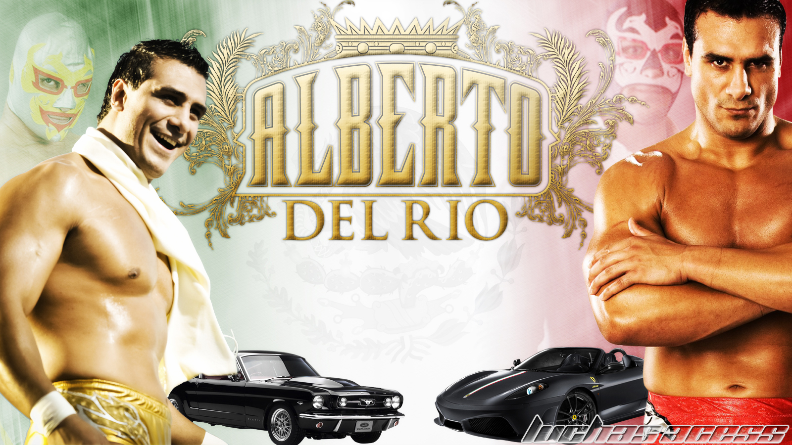 Del Rio Superstar Wallpaper Wwe Alberto