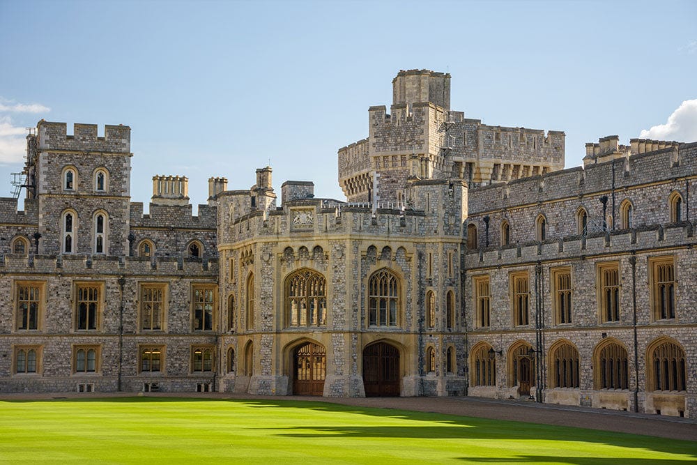 Windsor Castle Scenery Wall Mural Wallpaper