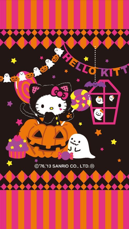 Hello Kitty Halloween Wallpaper Themes For Android