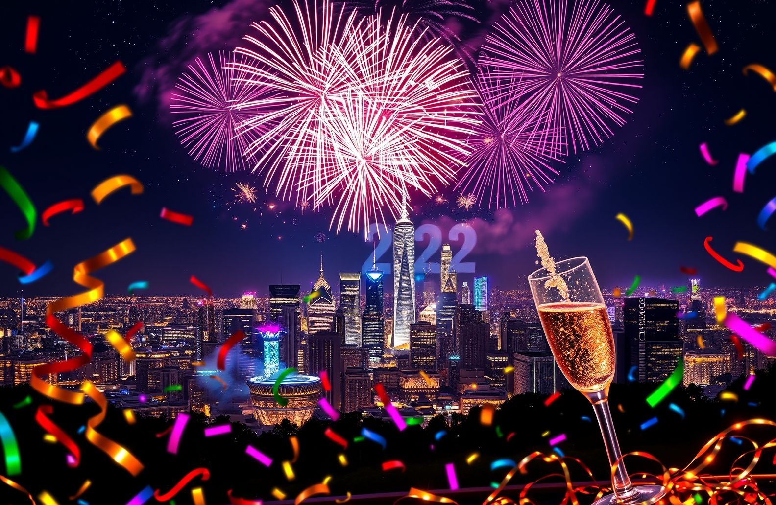 Happy New Year HD Wallpaper