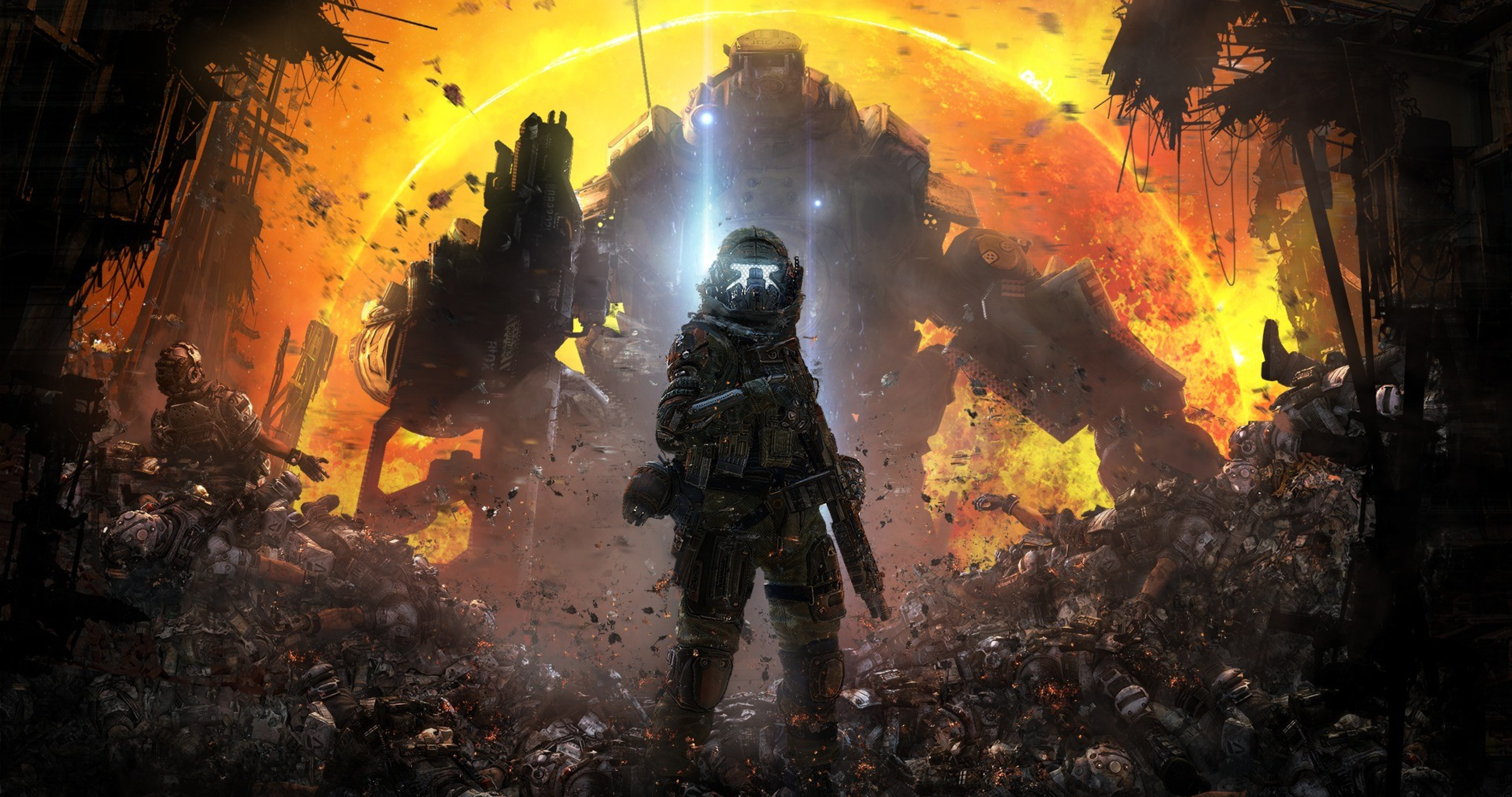 Titanfall Artwork 4k HD Games Wallpaper Image Photos And Picture