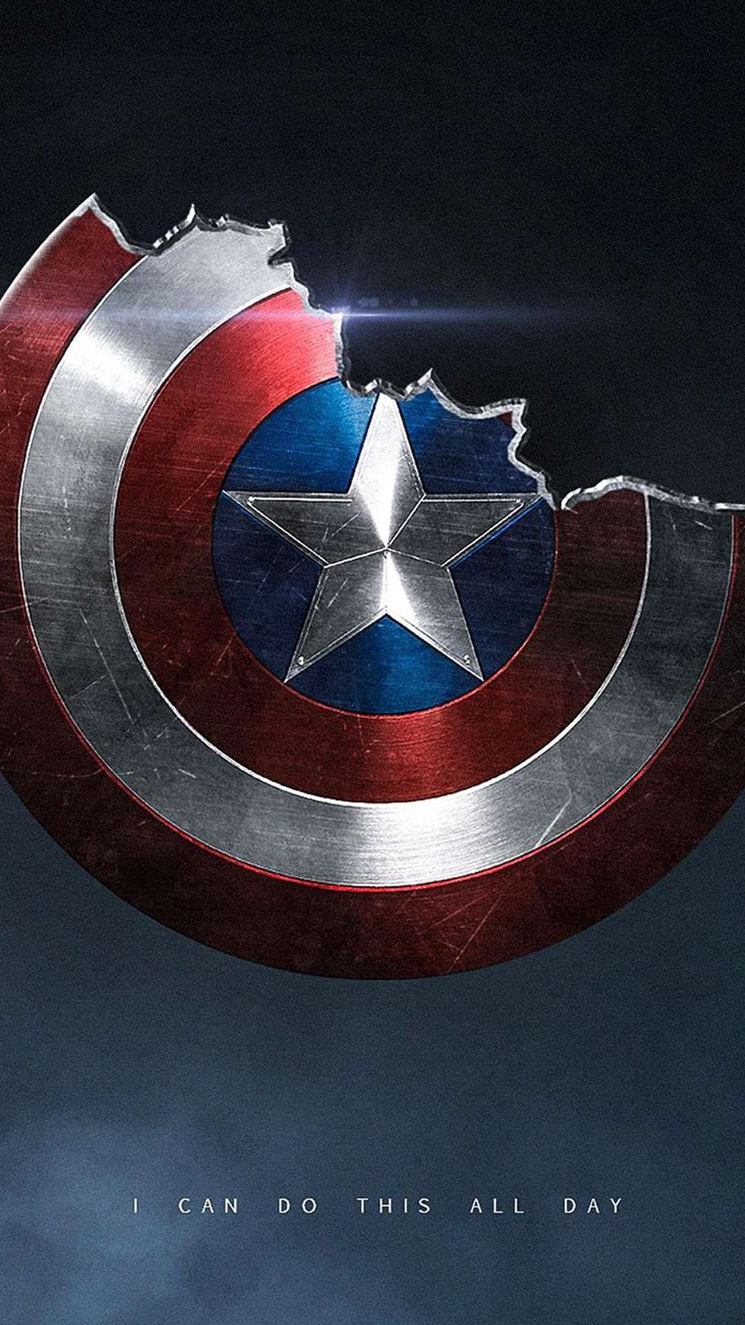Captain America Shield Wallpaper 4k