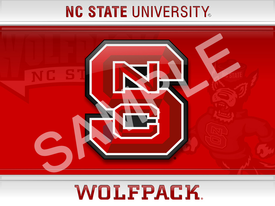 Nc State Wolfpack A Basketball Background