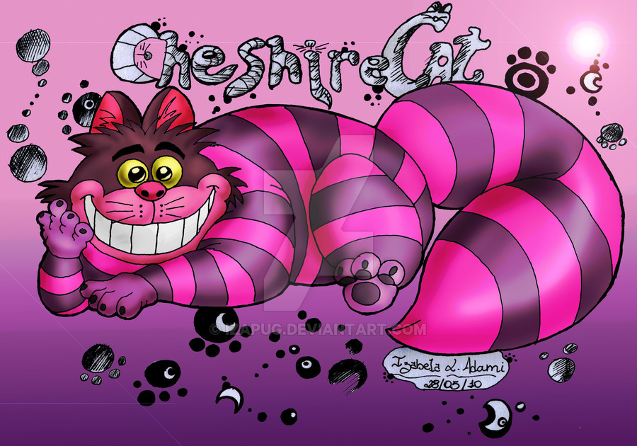 Cheshire Cat In Disney Style By Izapug