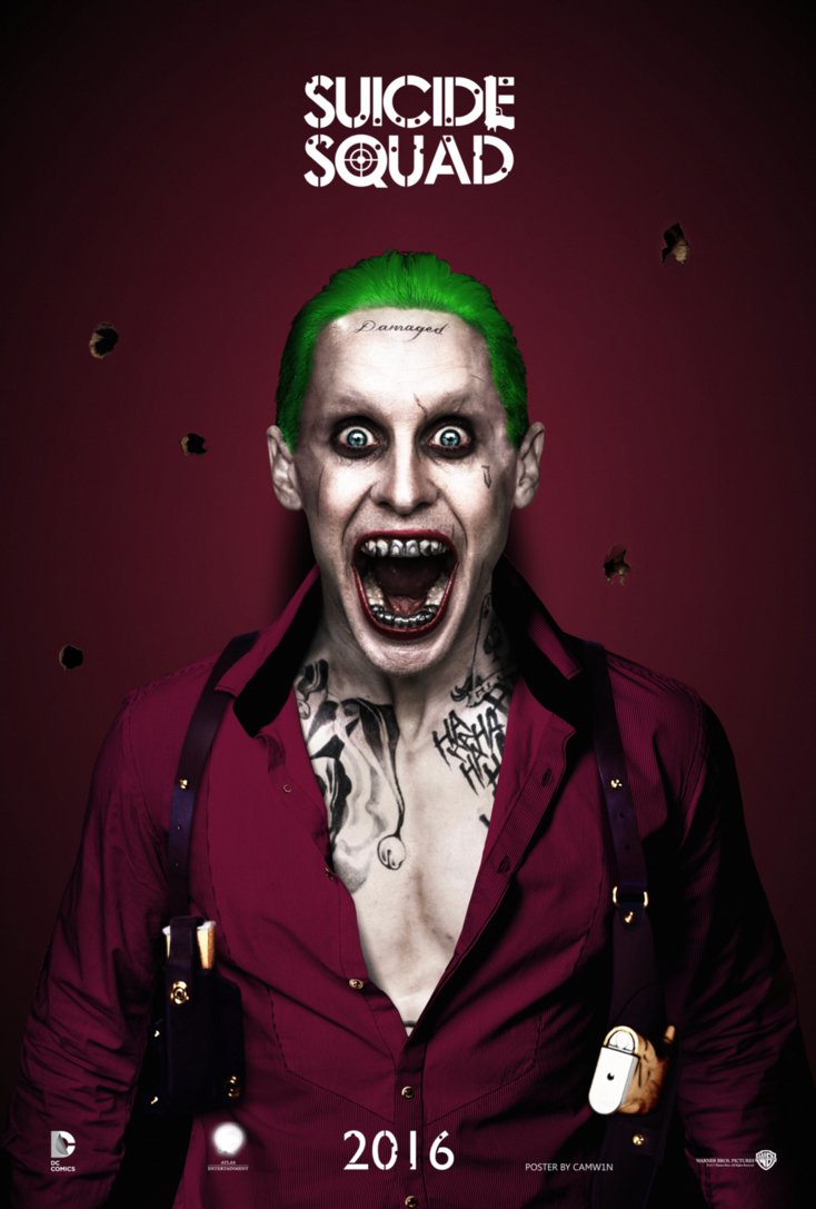 Suicide Squad Joker Poster By Camw1n