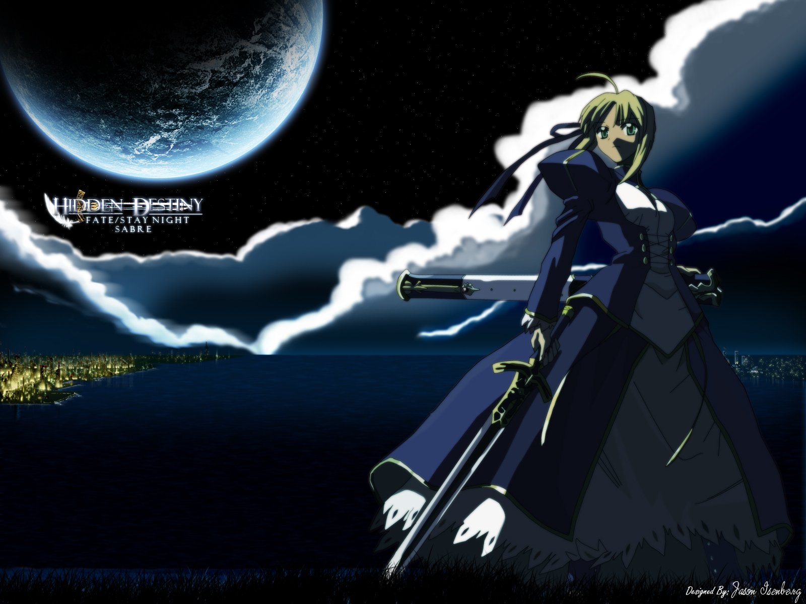 Fate Stay Night Wallpaper Saber Anime Background Animewpcom