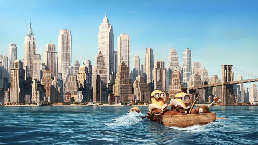 wallpaper details name minions in new york city 4k wallpapers