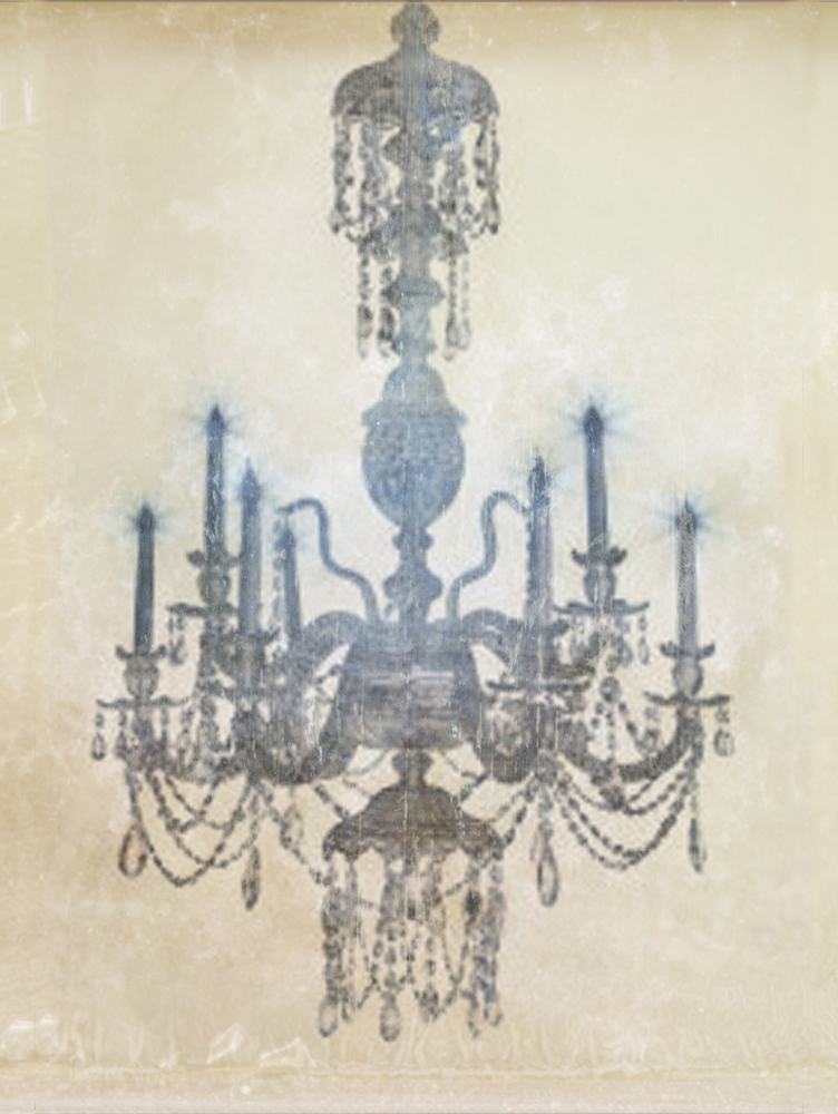 Silver Chandelier By Arthouse Wallpaper Direct