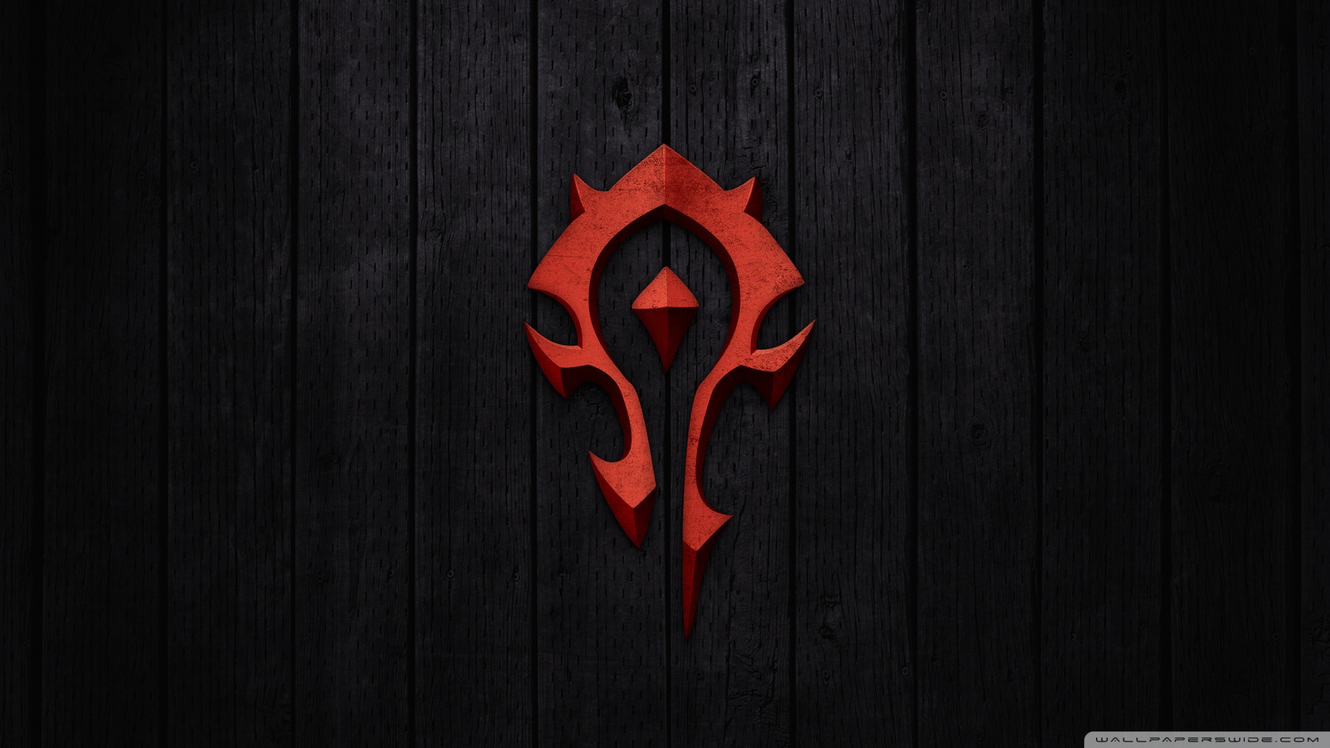 Horde Sign Wallpaper World Of Warcraft