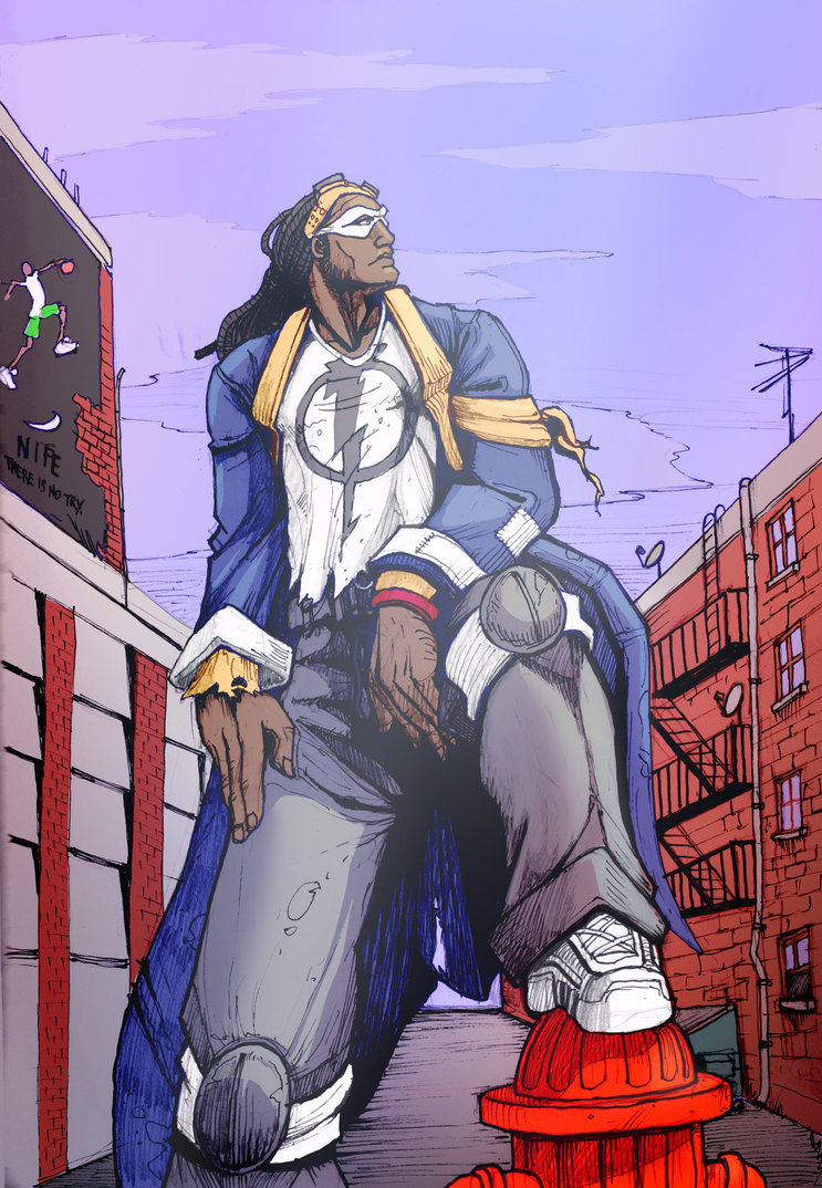 Static Shock Color By Benbrush