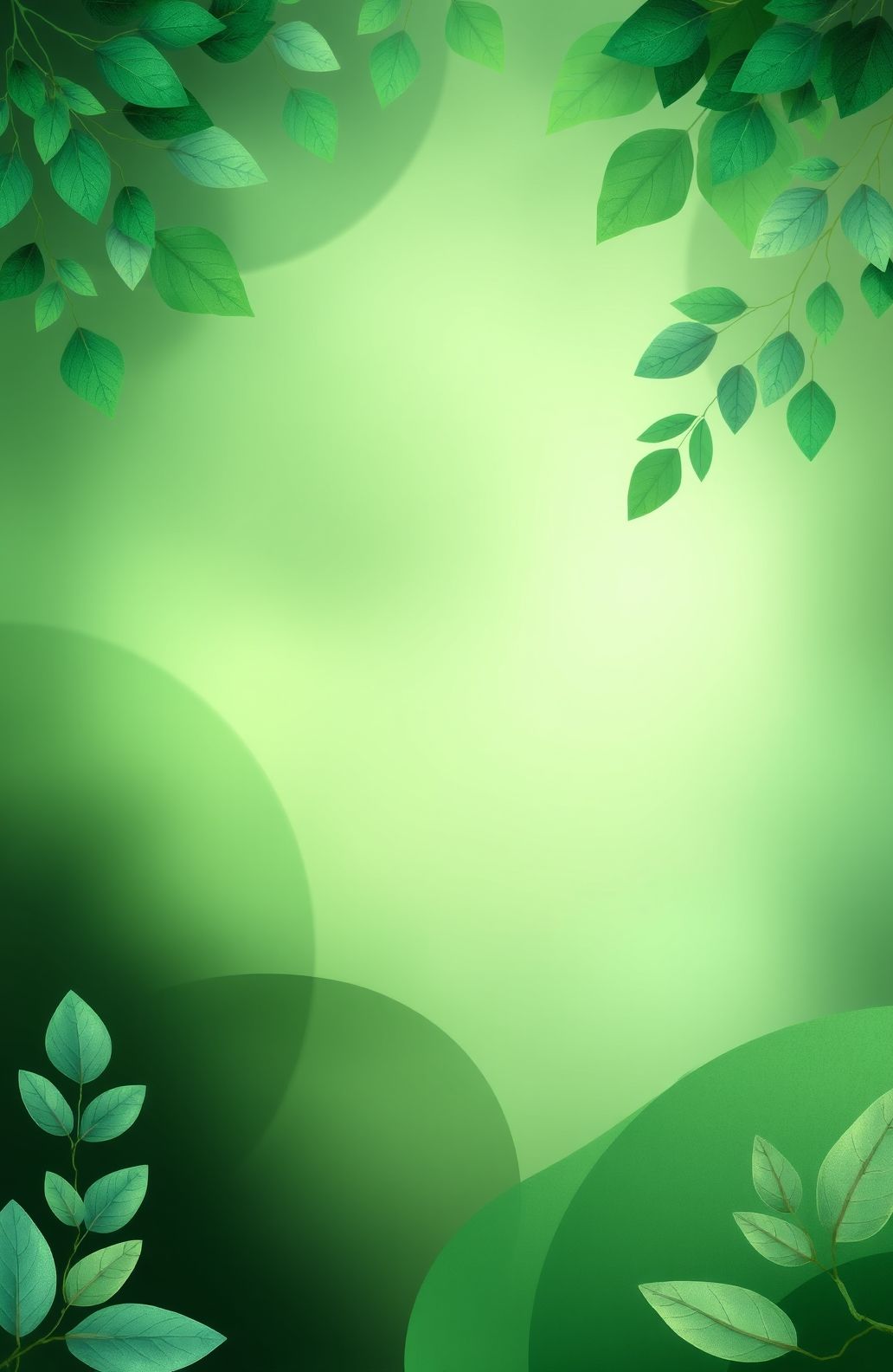 Green Color Background Wallpaper