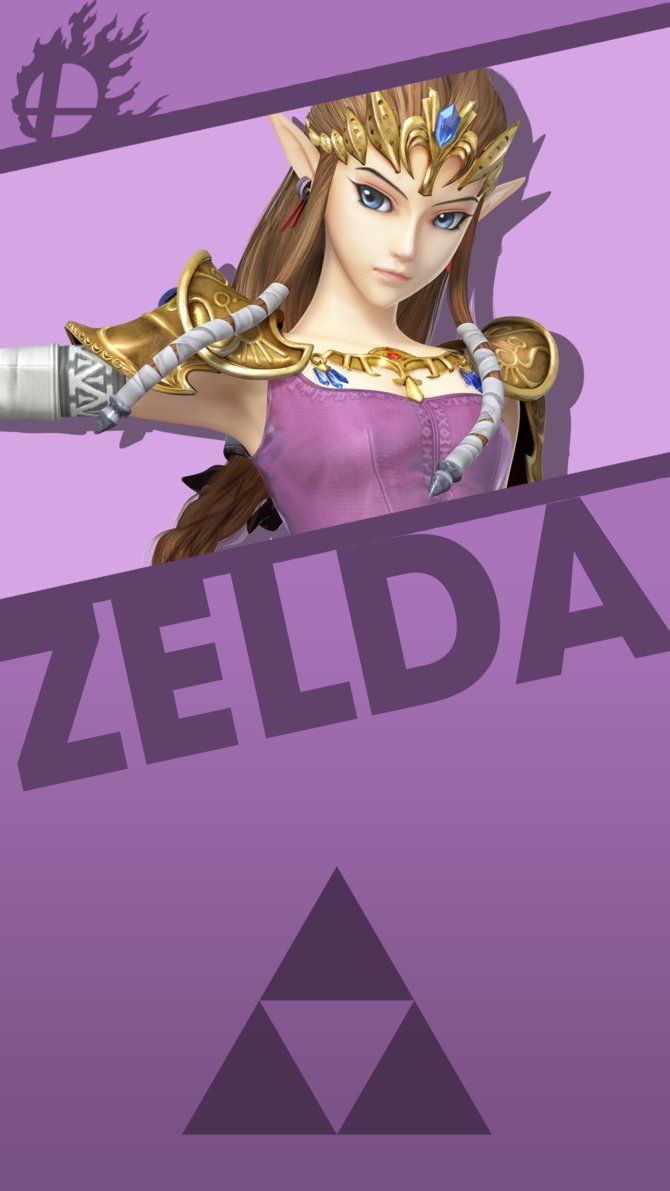 Zelda Smash Bros Phone Wallpaper By Mrthatkidalex24