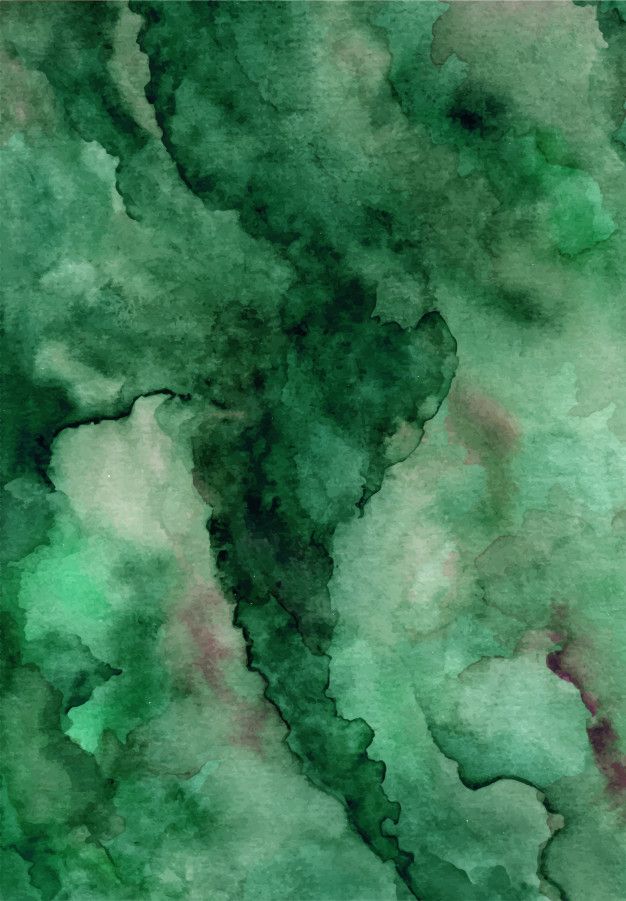 Premium Vector Dark green abstract watercolor texture background 626x901