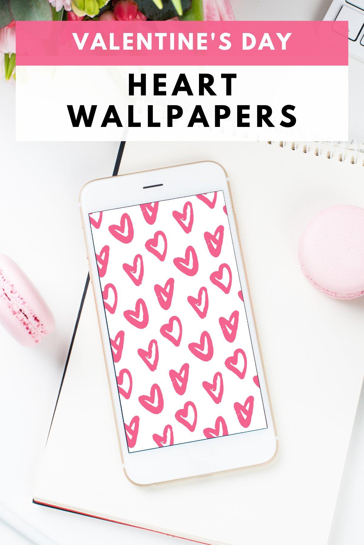 Valentine S Day Pink Heart Wallpaper Gathering Beauty
