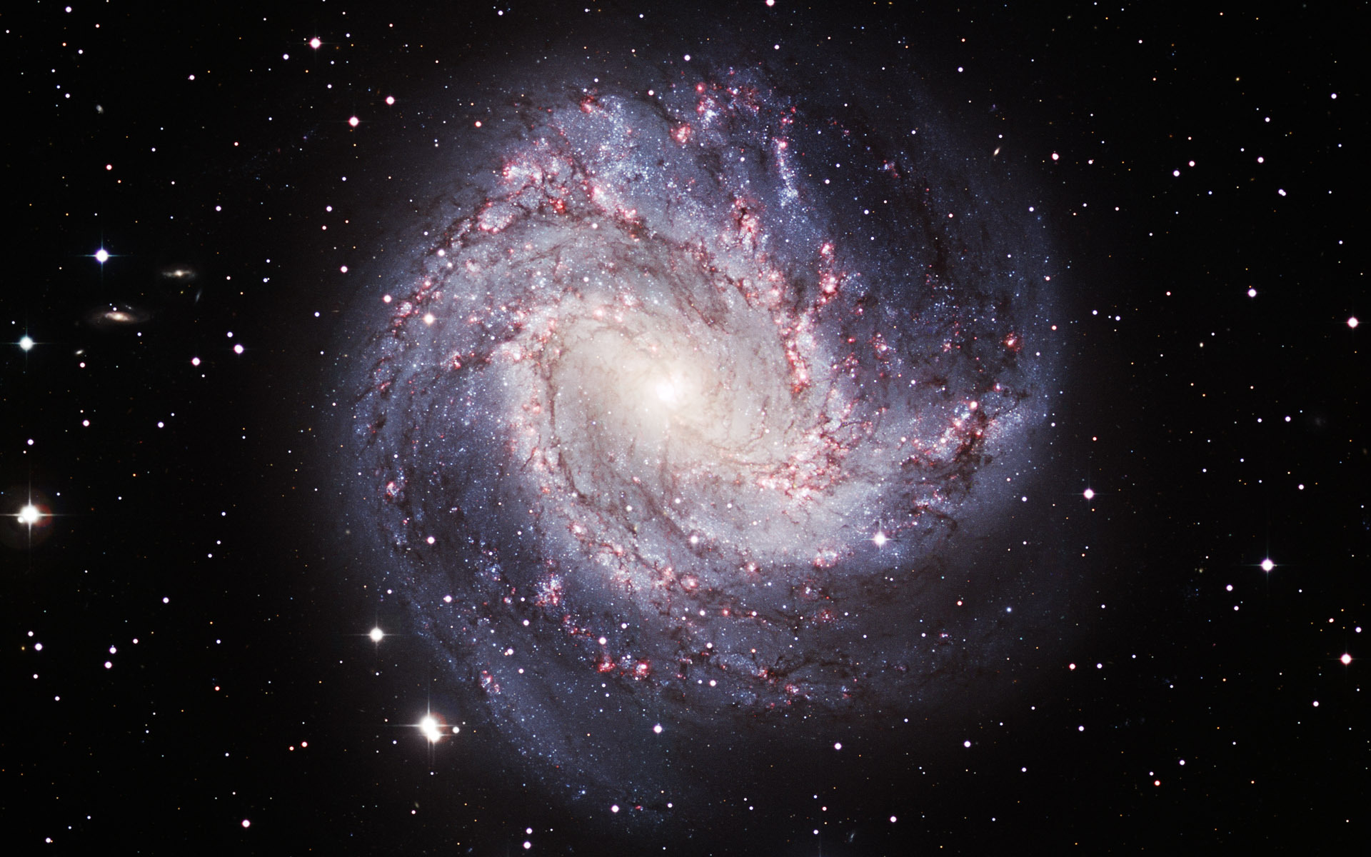 Wallpaper Ngc A Galaxy Spiral Southern Pinwheel