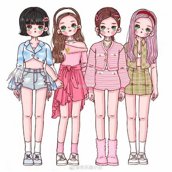 Ice Cream Outfit Blackpink Poster Black Pink Songs Kpop