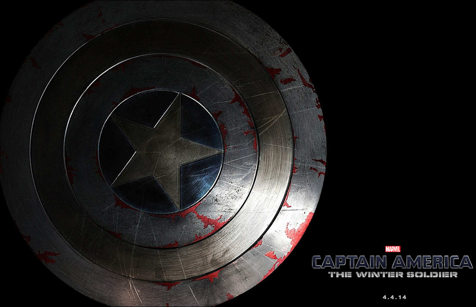 Captain America The Winter Soldier Shield Wallpaper