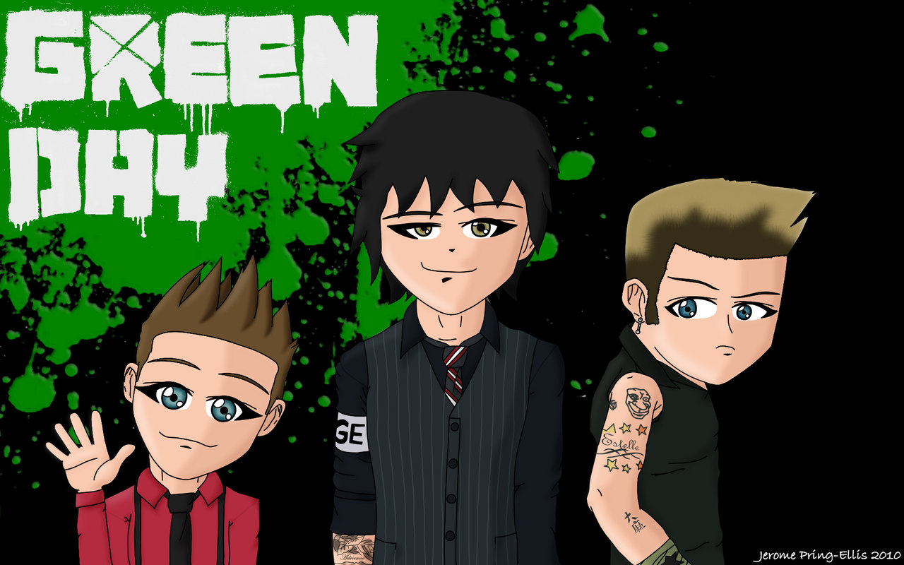 Green Day Wallpaper By Jerome1234