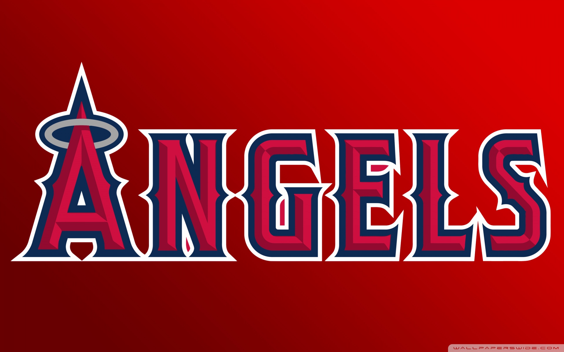 Los Angeles Angels Of Anaheim Logo Baseball 4k HD Desktop