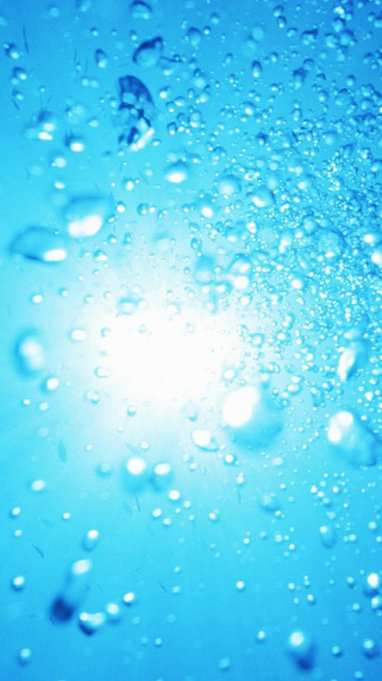 iPhone Water Drop Wallpaper