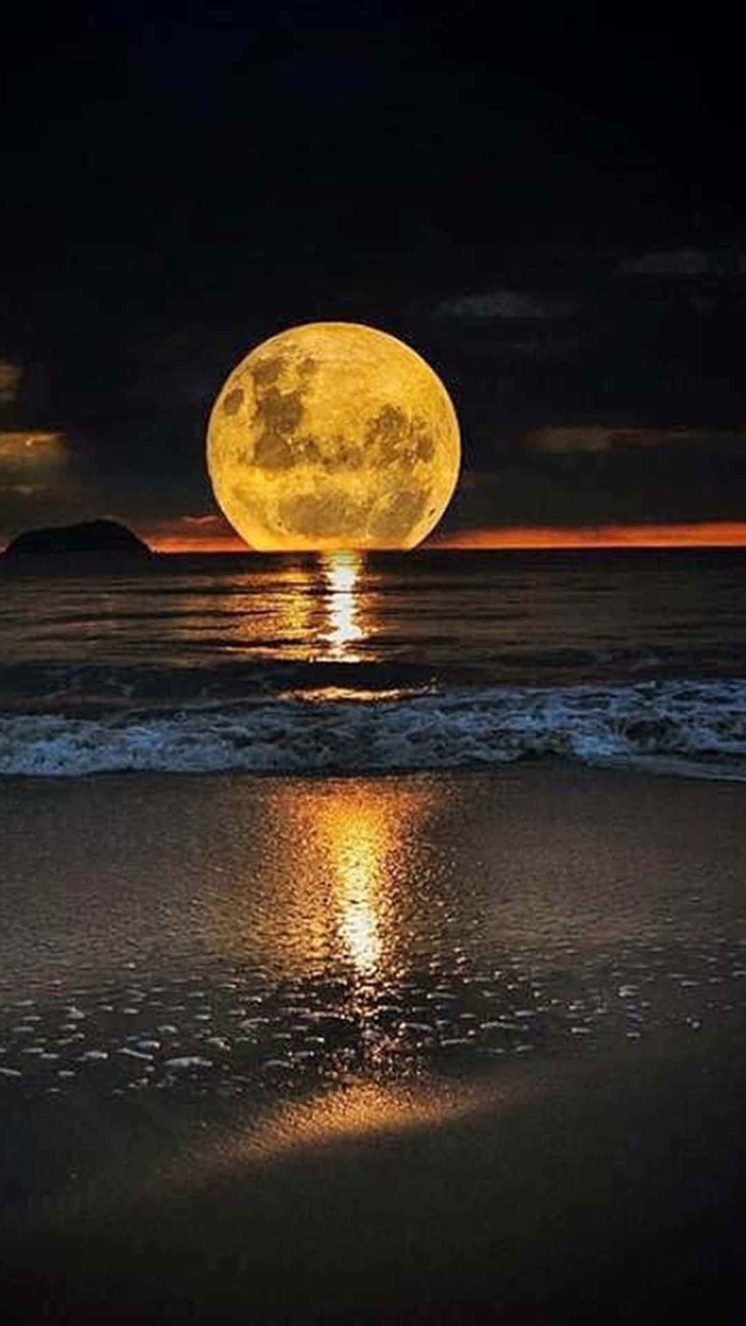 The Moon iPhone Wallpaper