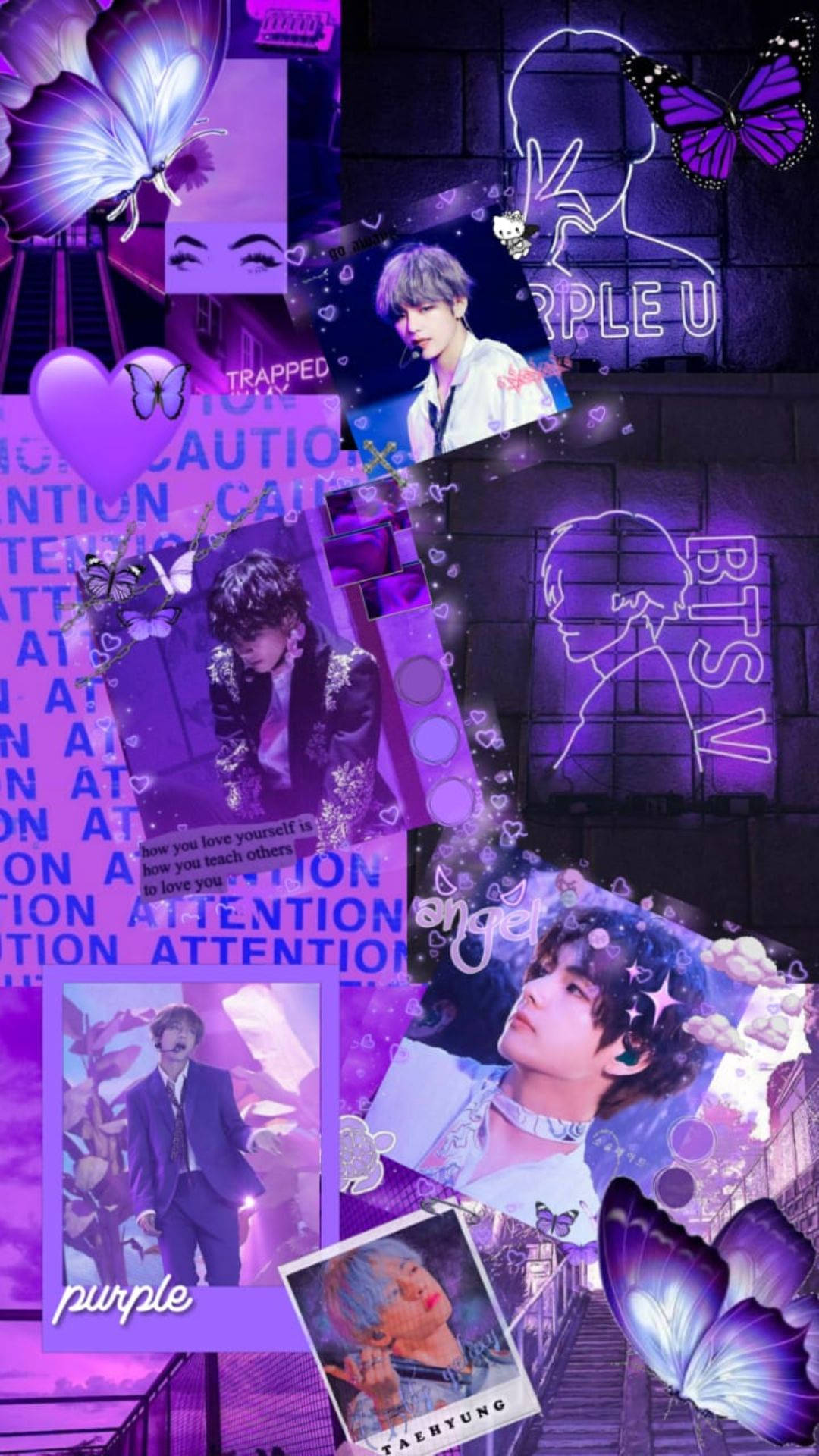 Dark Purple Aesthetic Wallpaper