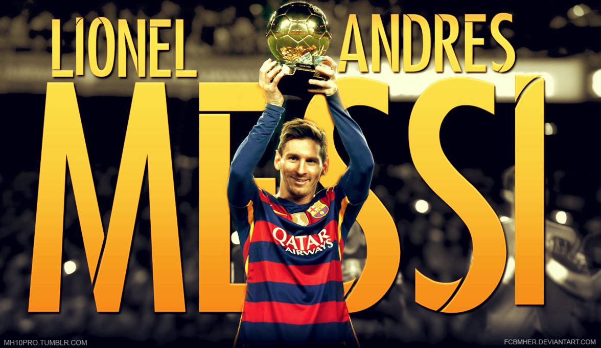 Leo Messi Fifa Ballon D Or By Fcbmher