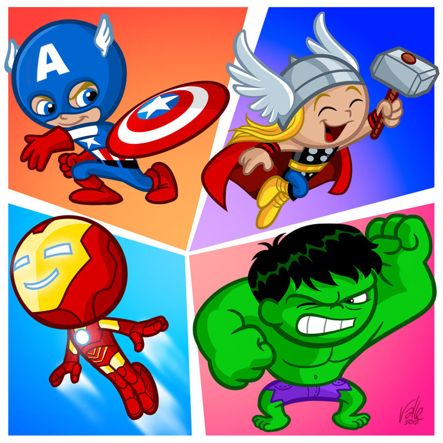 The Little Avengers By Fabvalle