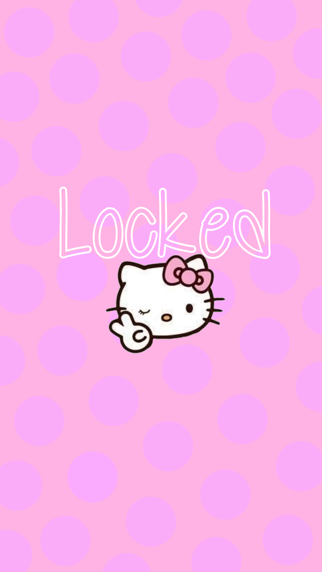 Themes N Thangs Baby Pink Hello Kitty Home And Lock Walls