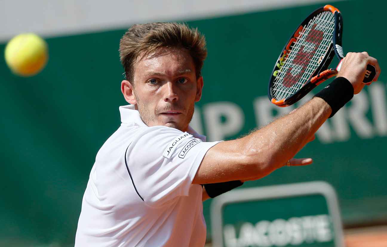 Nicolas Mahut S Racquet Wallpaper