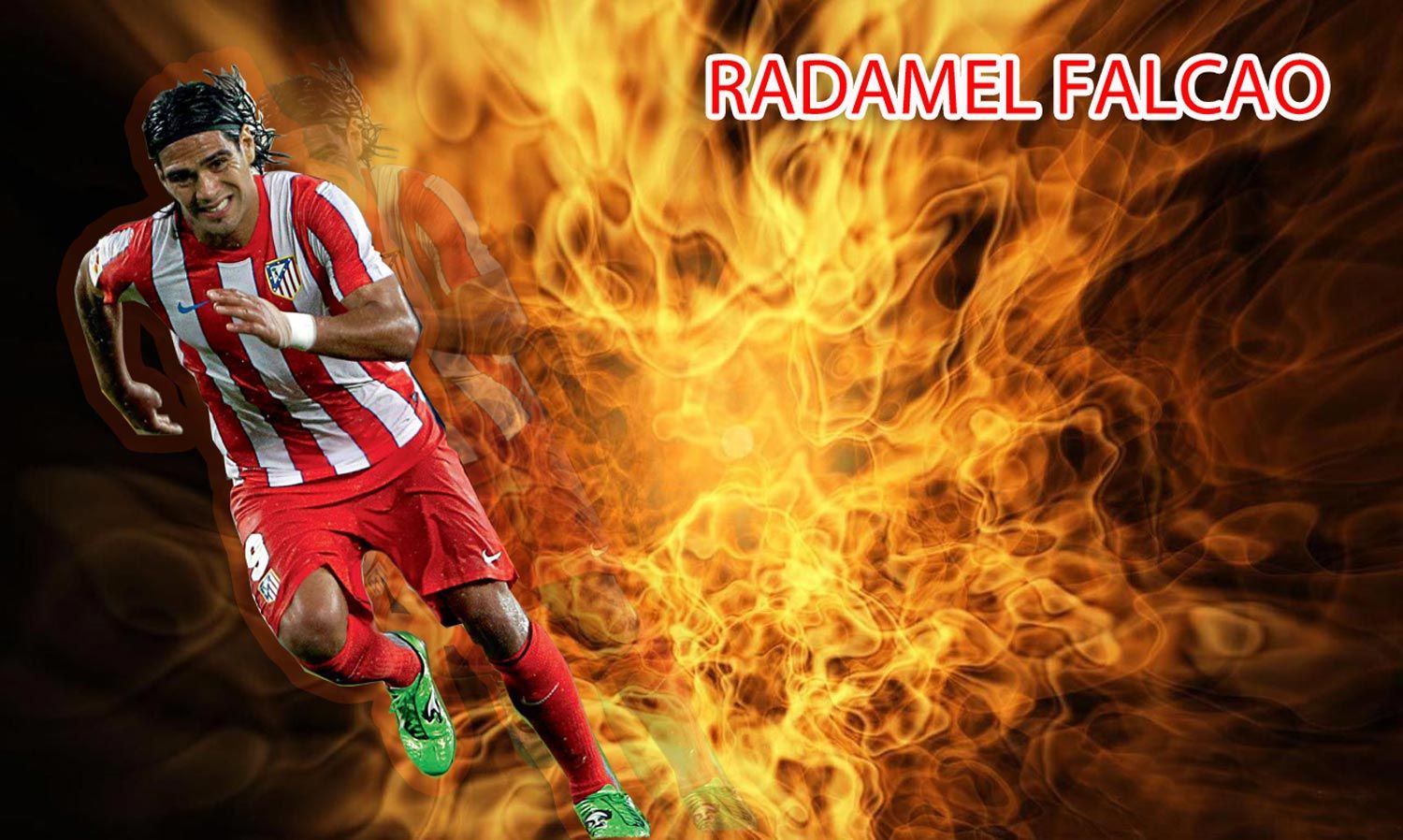 Radamel Falcao Wallpaper Atletico Madrid Soccer Son