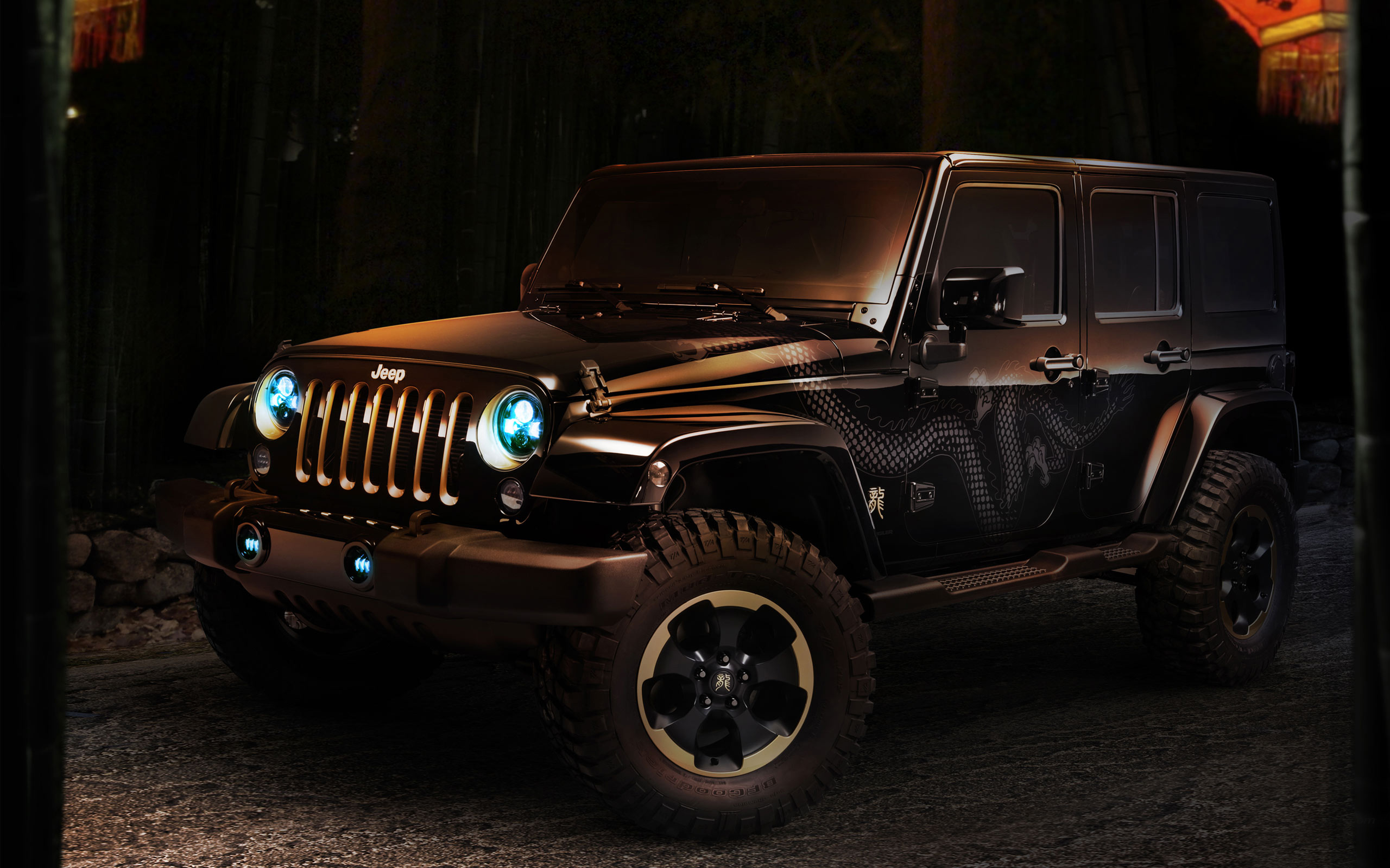 Jeep Wrangler Dragon Concept Wallpaper HD Car